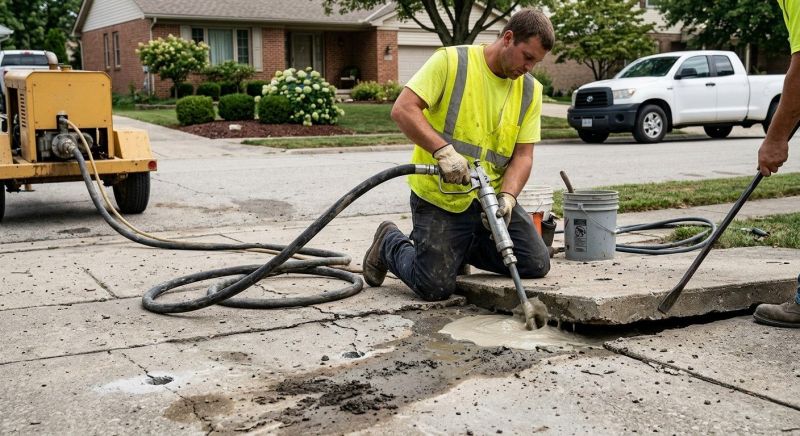 Concrete Leveling Service