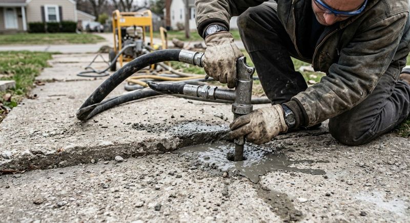 Sunken Sidewalk Repair in Tampa, FL