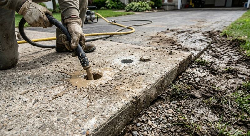 Concrete Settlement Repair in Denver, CO