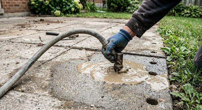 Patio Mudjacking in Miami Dade County, FL