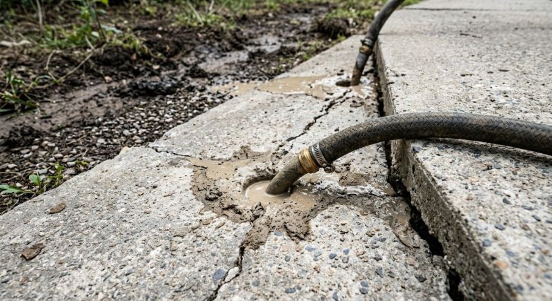 Pressure Grouting in West Des Moines, IA